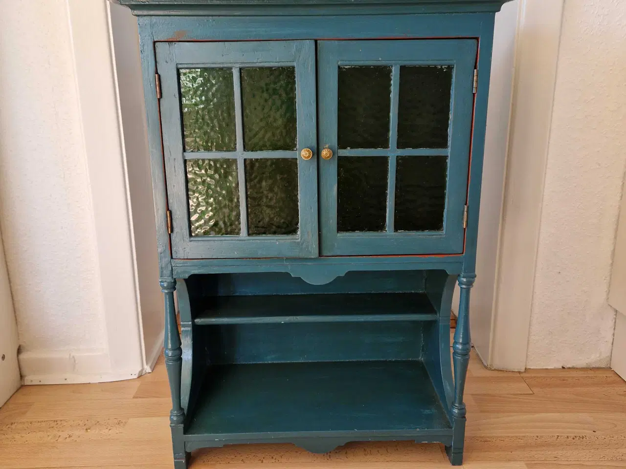 Billede 1 - Unikt antikt arvestykker. Tobaksskab/vitrineskab