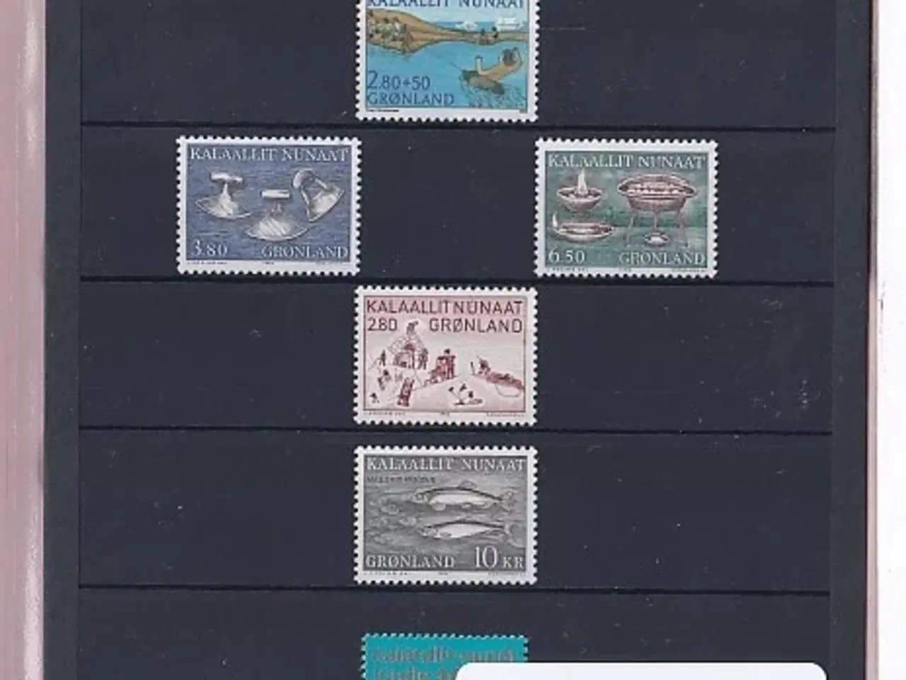 Billede 1 - Grønland - 1986 Frimærker Komplet - Postfrisk