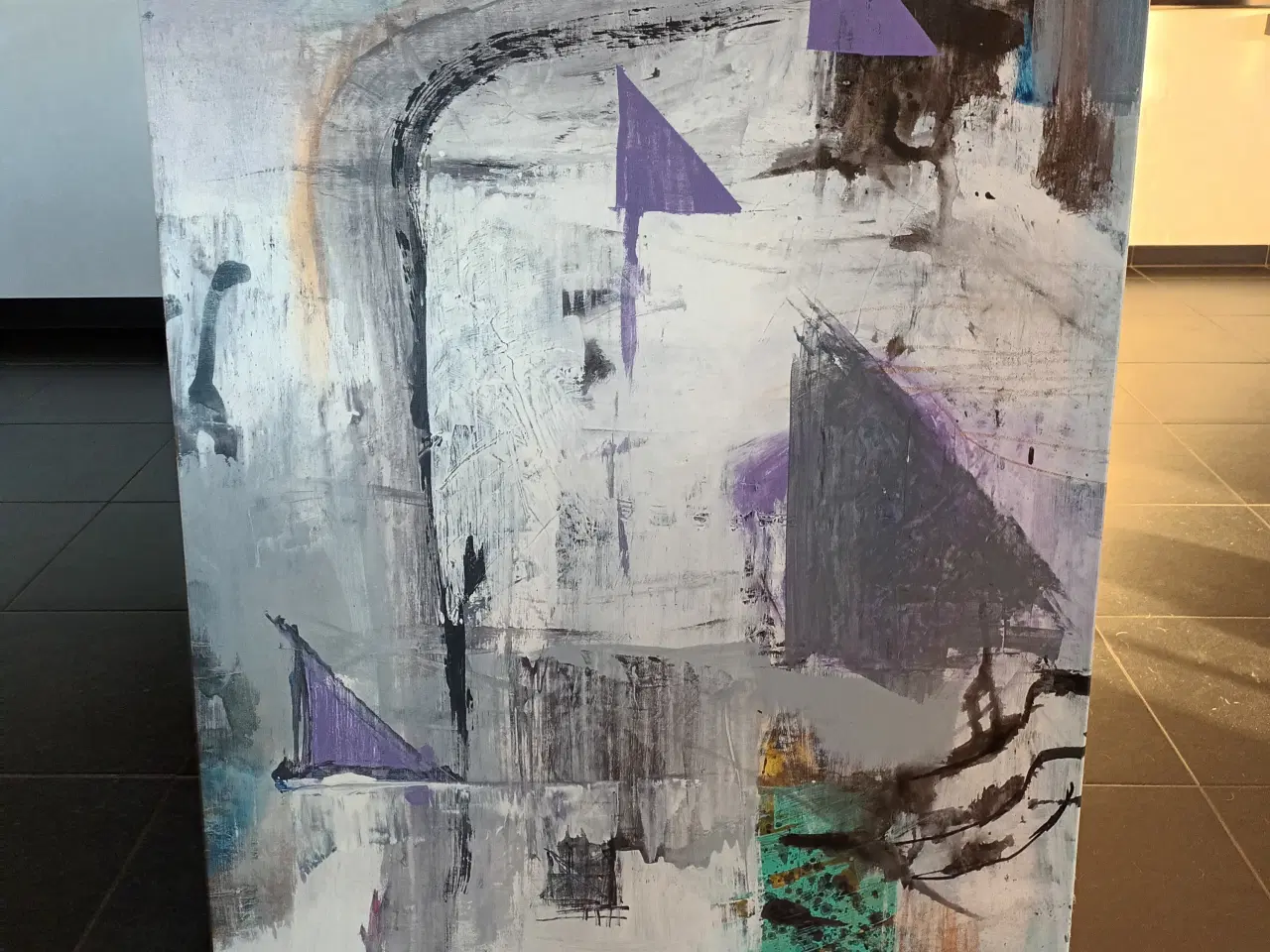 Billede 1 - Billede B: 90 cm. X H: 120 cm.