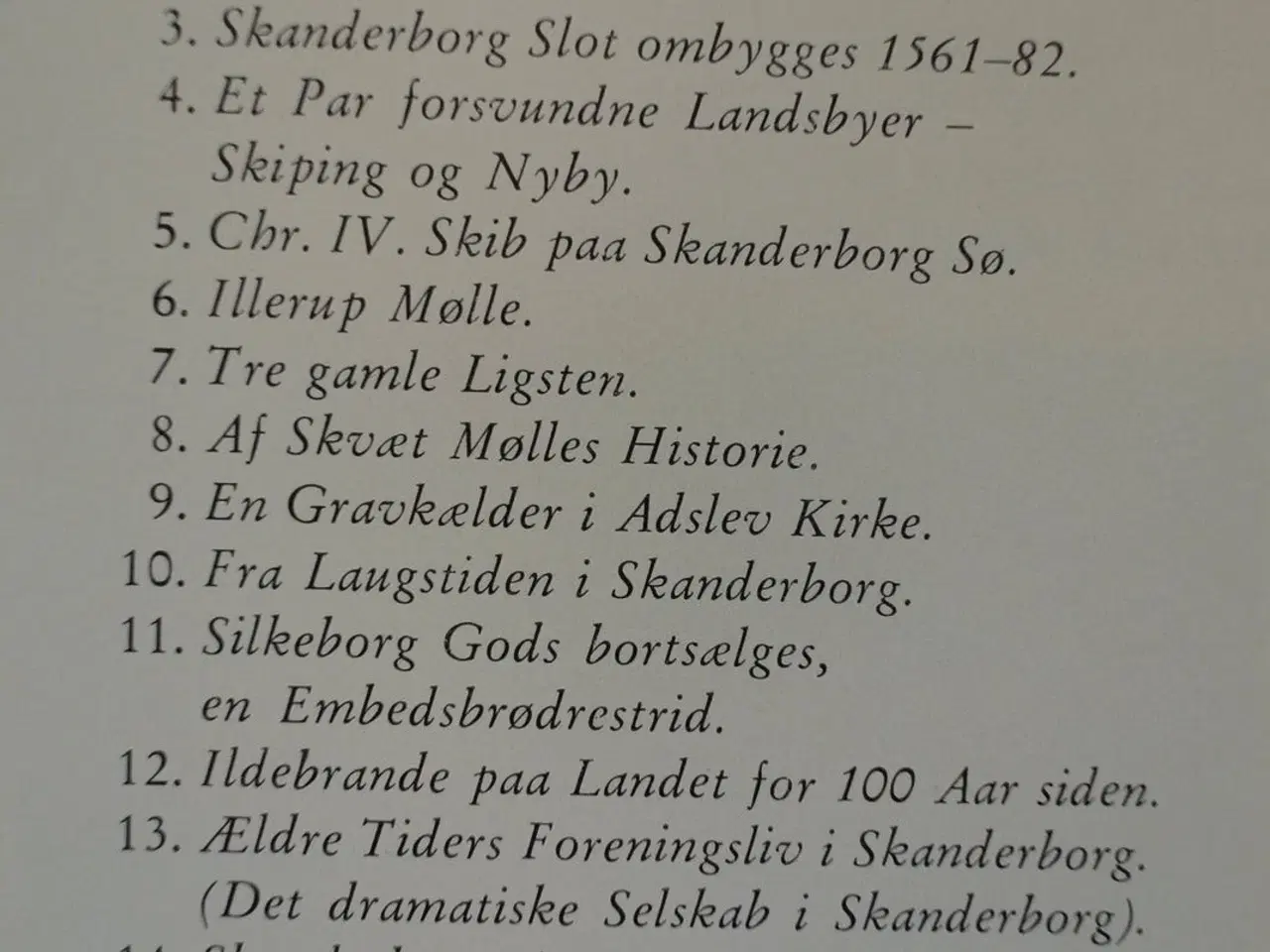 Billede 2 - skanderborg - glimt fra by og egn, af chr. holtet,