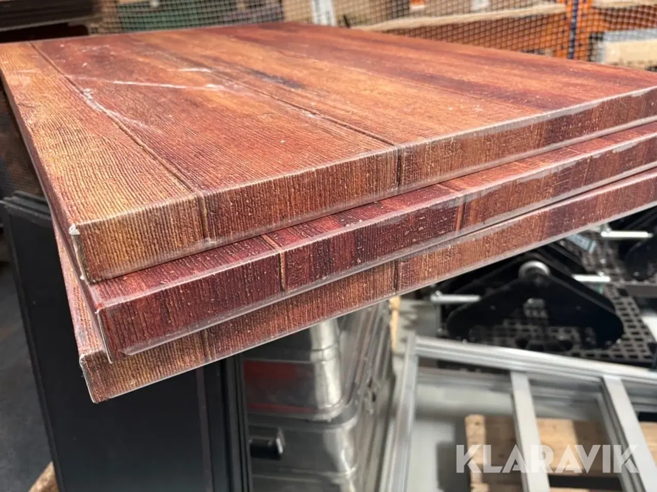 Billede 12 - Displays 4 styk foldbare, 8 styk enkelt sider, 4 sider.