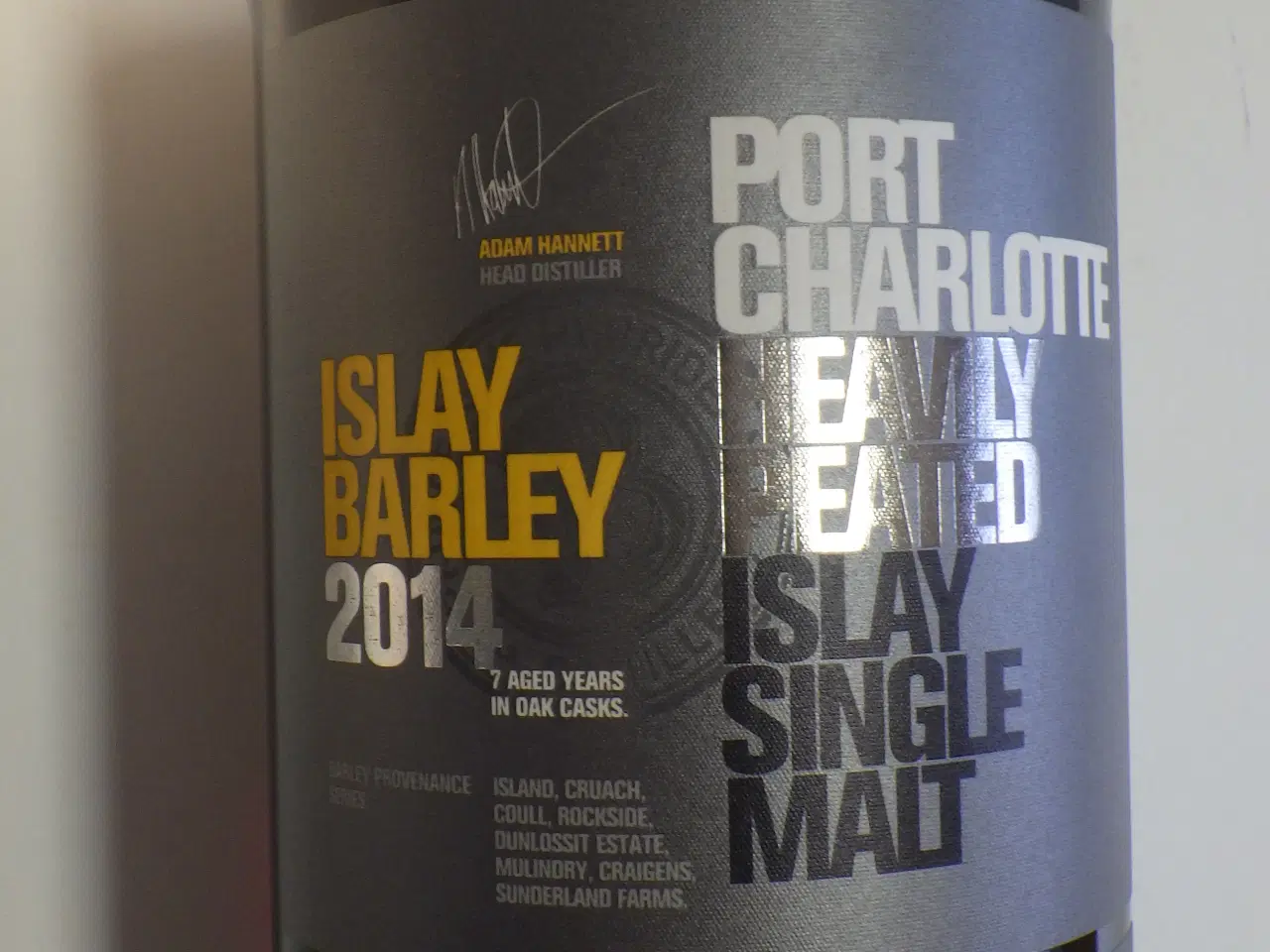 Billede 2 - Port Charlotte Islay Barley 2014 70 cl. 50 %