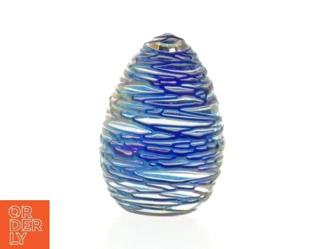 Billede 1 - Glas æg (str. 7,5 x 5,5 cm)
