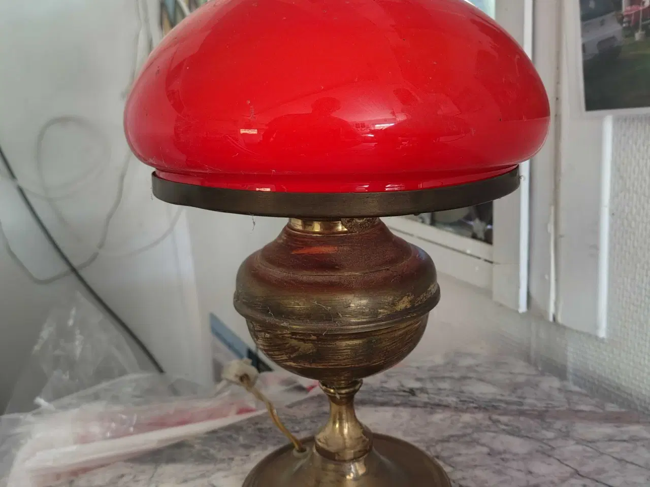 Billede 2 - Antik Bordlamper