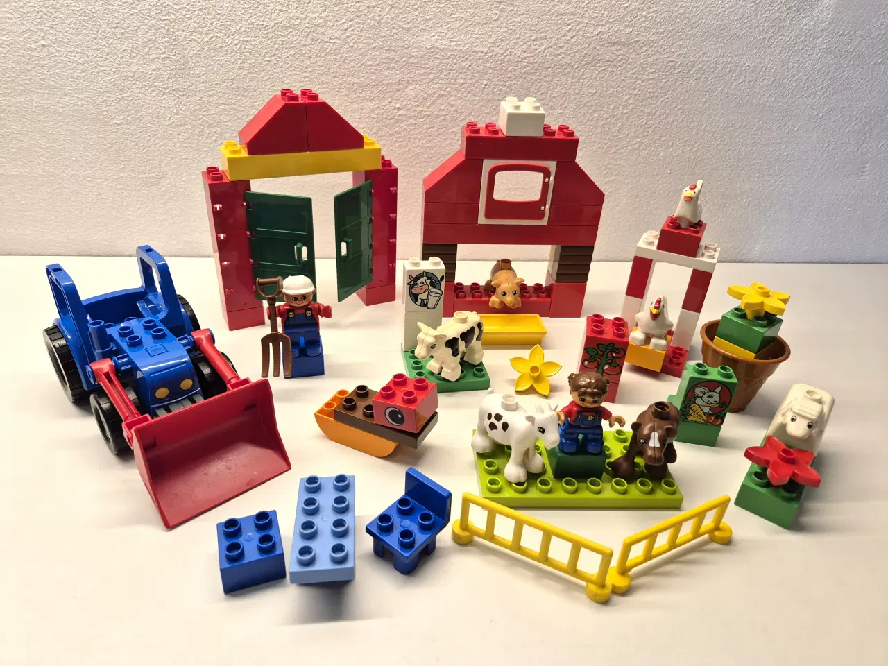 Billede 1 - Duplo Bondegård, Dyr, Traktor, Mennesker, Bygnings