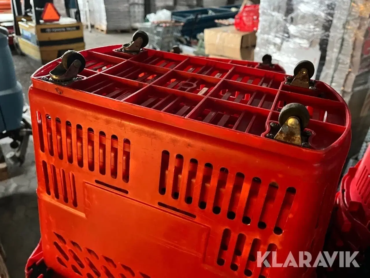 Billede 6 - Indkøbskurve på hjul 1 palle - 116 styk