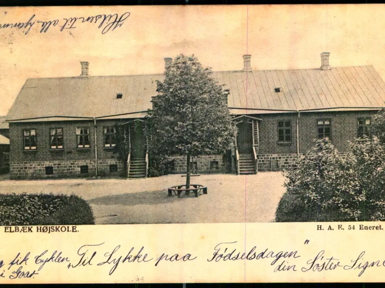 Billede 1 - Elbæk Højskole - H.A.E. 54 - Brugt