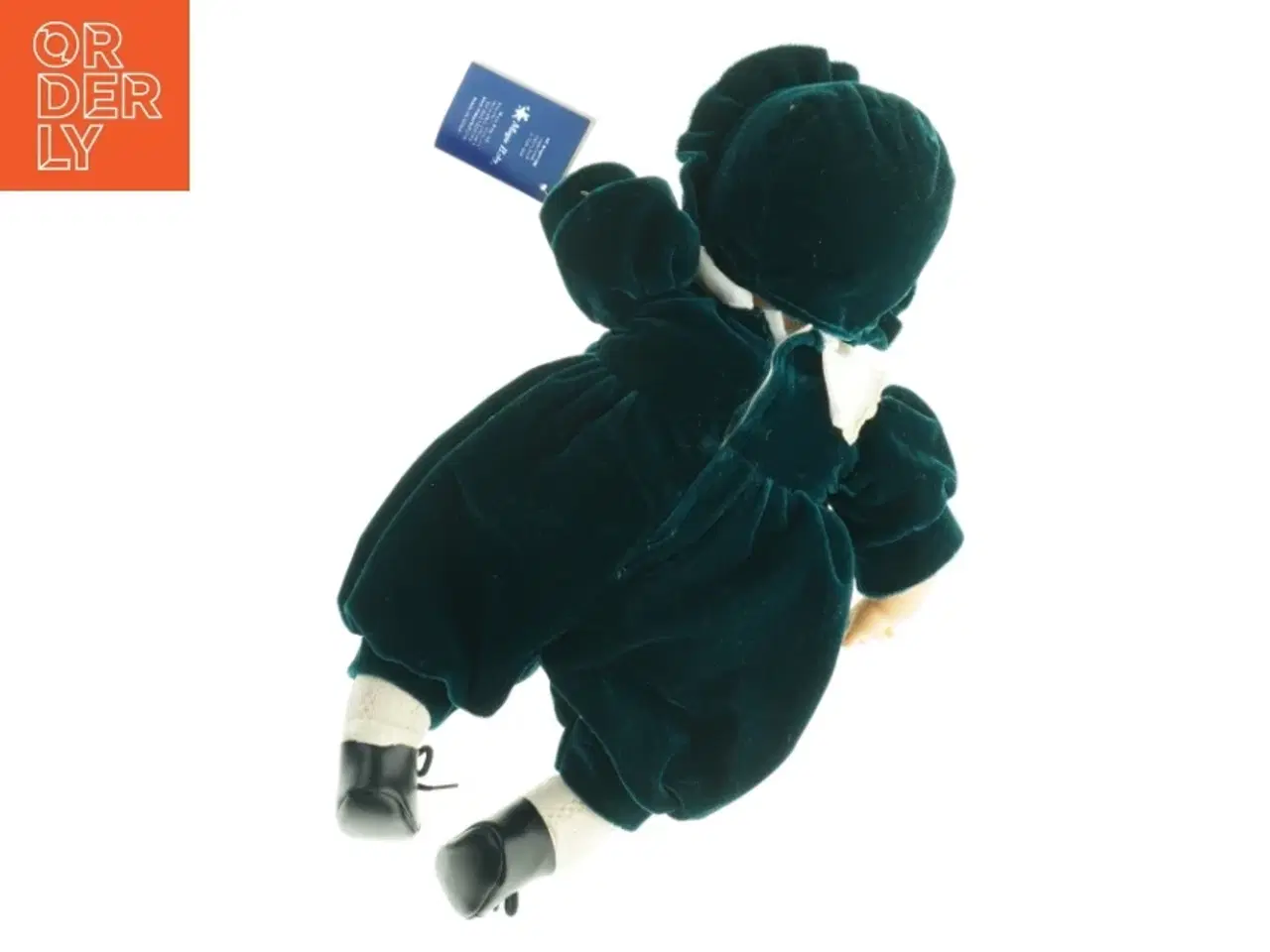 Billede 2 - Samlardukke i fløjlstøj fra Magic Baby (str. 35 x 19 cm)