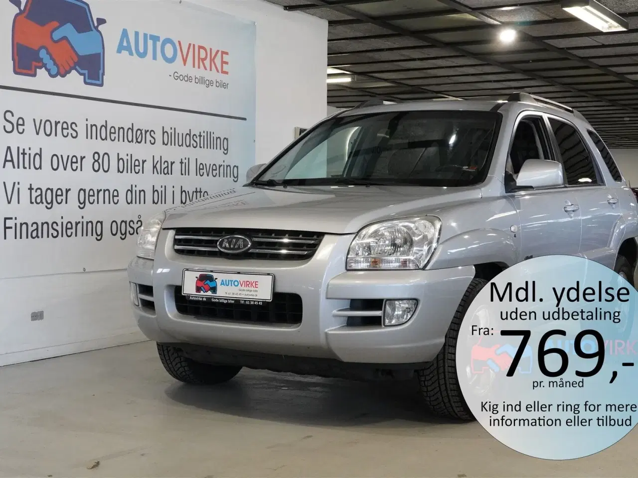Billede 1 - Kia Sportage 2,0 CRDI EX Turbo 4x4 112HK Van