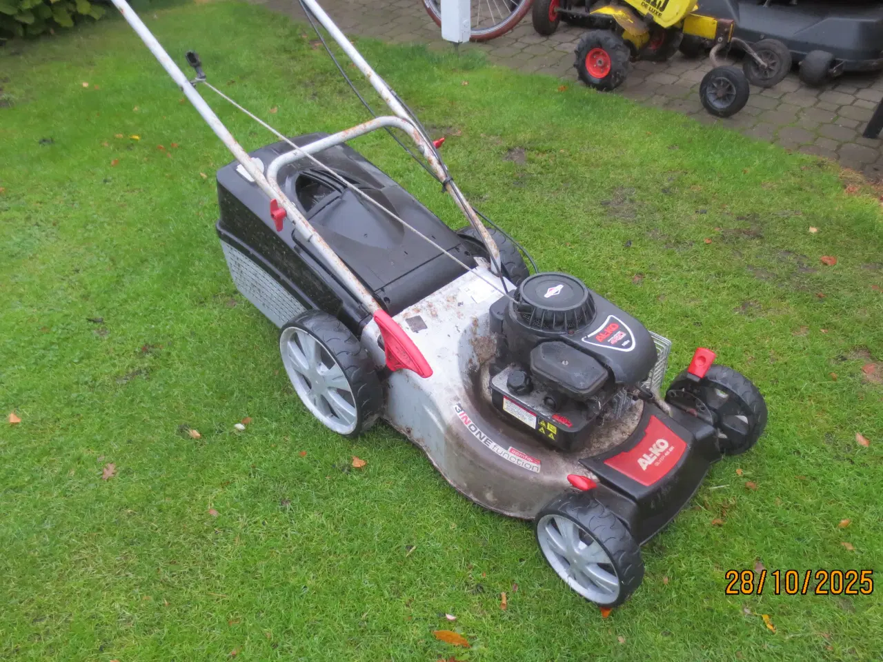 Billede 2 - 1 stk AL-KO Rotorklipper med opsamler