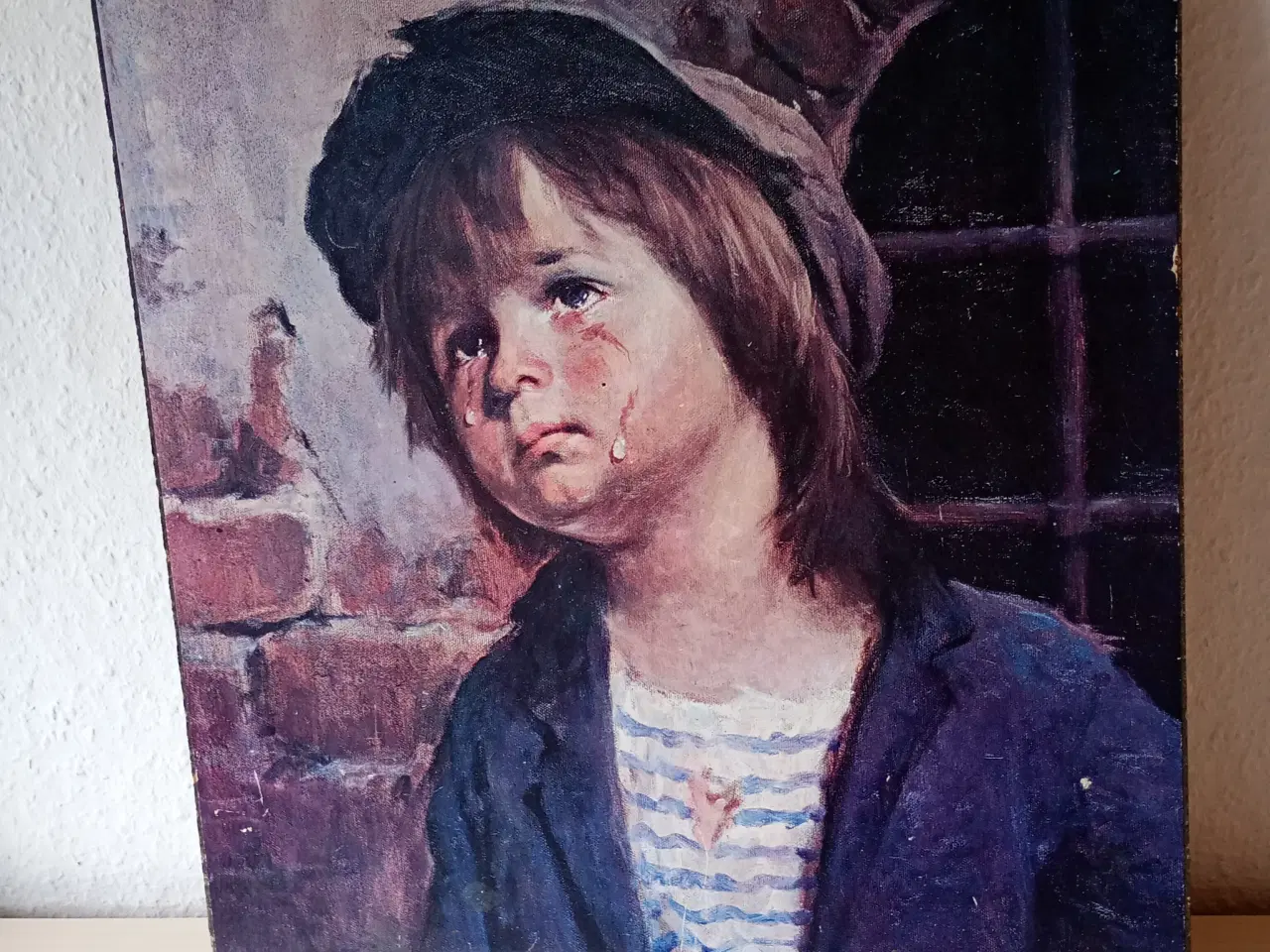 Billede 1 - Billede af grædende dreng