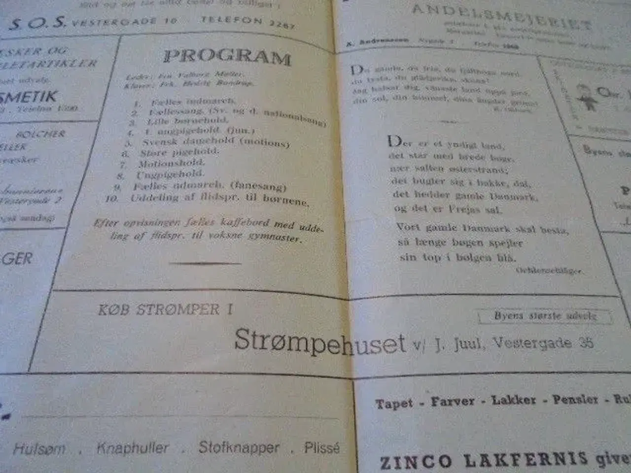 Billede 2 - Nørresundby Gymnastikforening-programmer fra 50ern