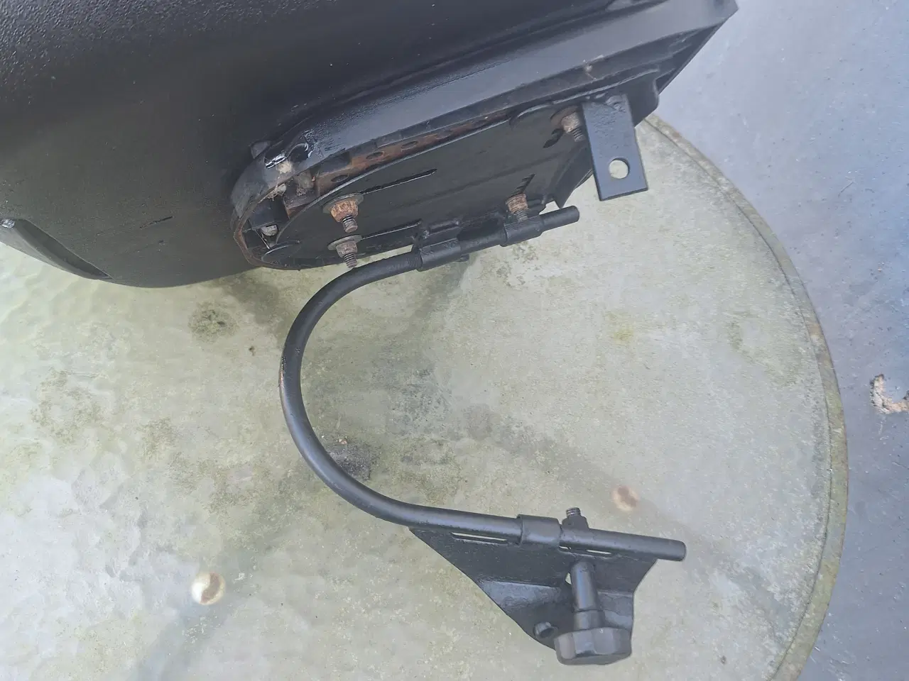 Billede 4 - Original bagagebærer med boks til pgo dr.big,T-te