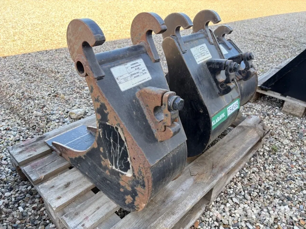 Billede 2 - Lerskovle Skive Maskinfabrik A/S  20 cm 30 cm og 40 cm med RA skifte