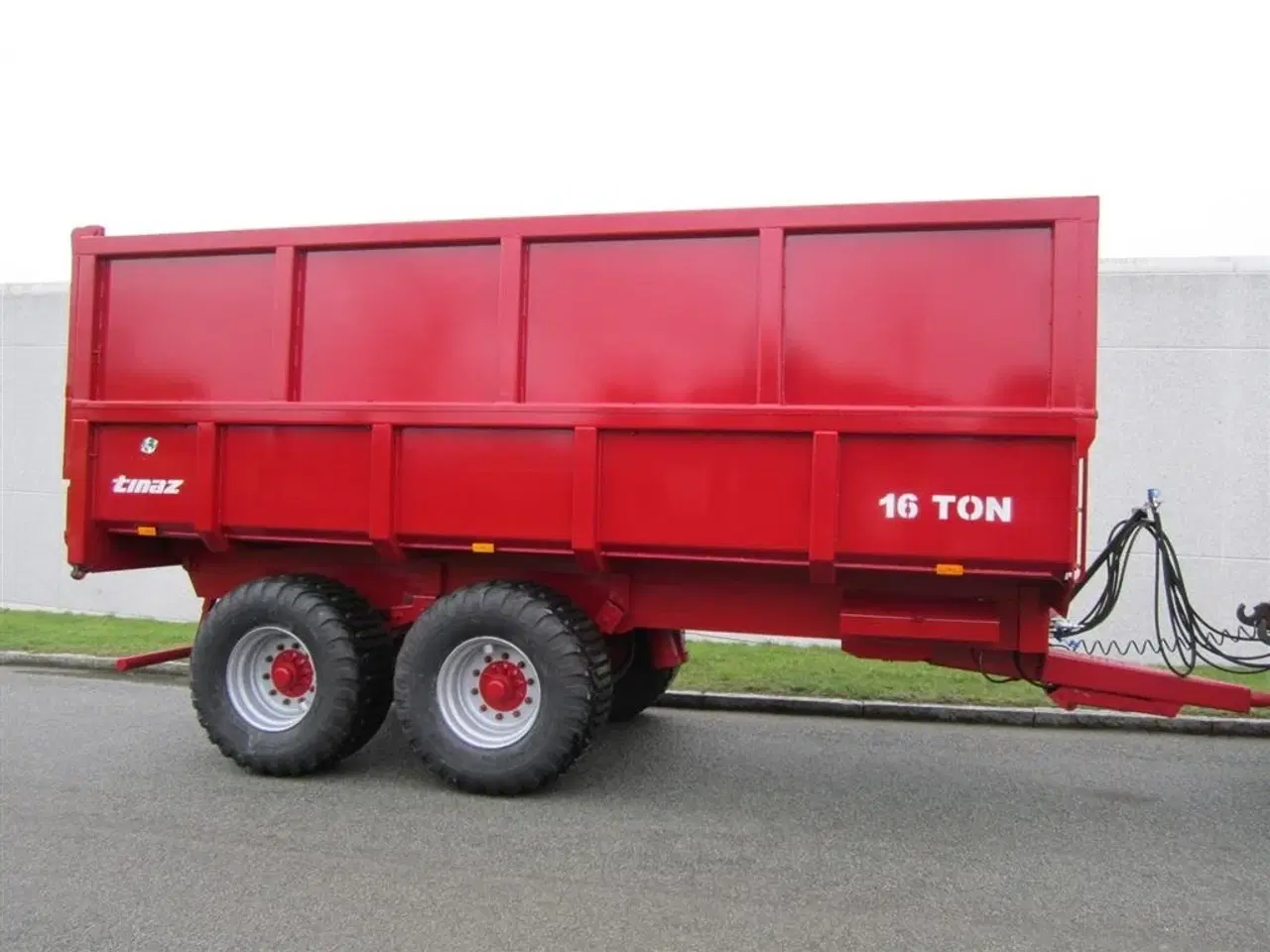 Billede 6 - Tinaz 16 tons dumpervogne med kornsider
