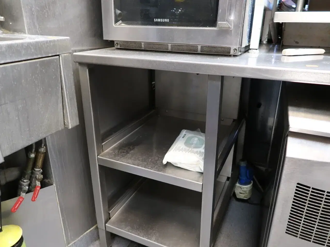Billede 4 - Rustfri stålbord med indhold og varmeskuffe HATCO Drawer Warmer