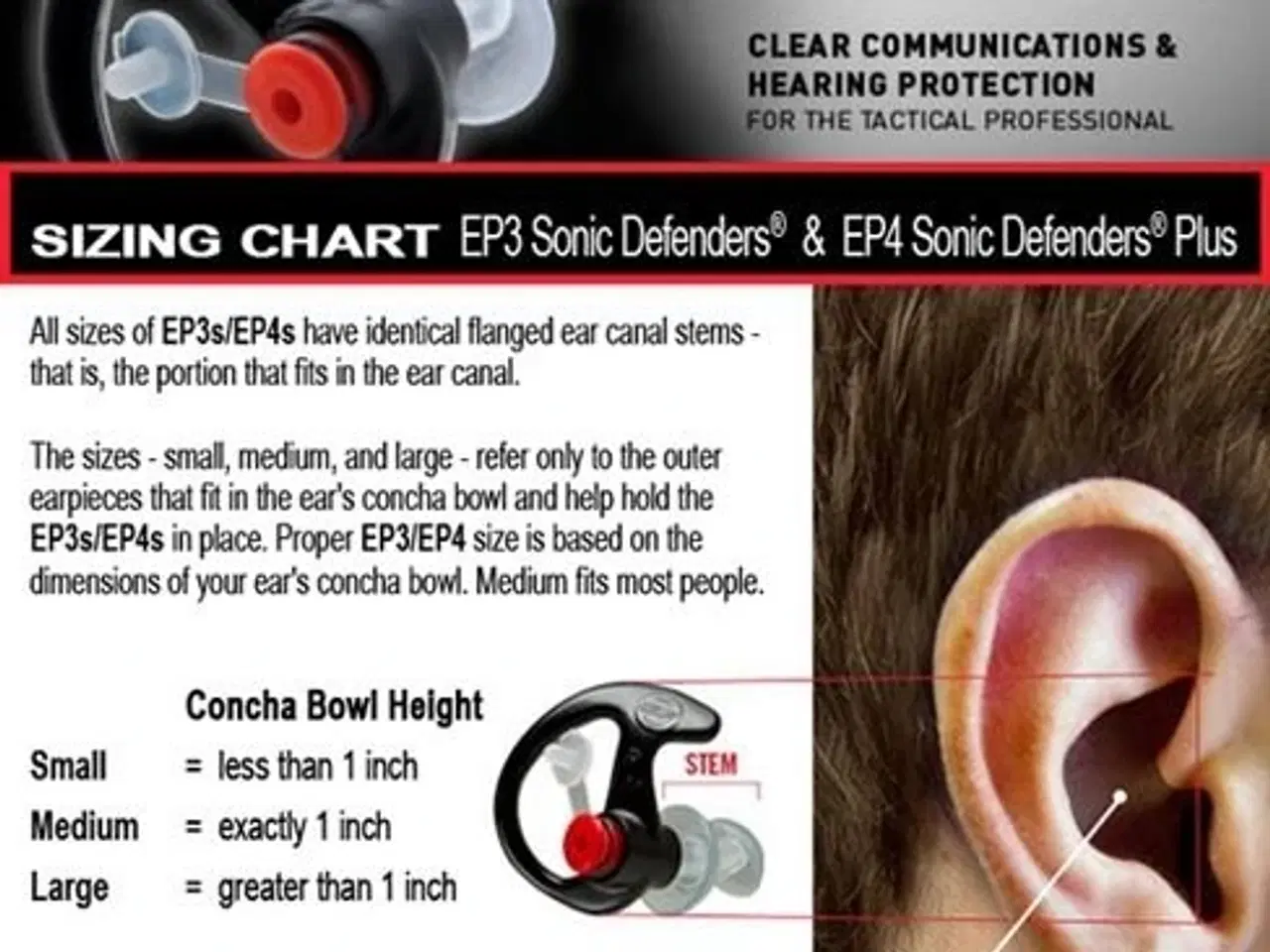 Billede 1 - Høreværn, SureFire EP3