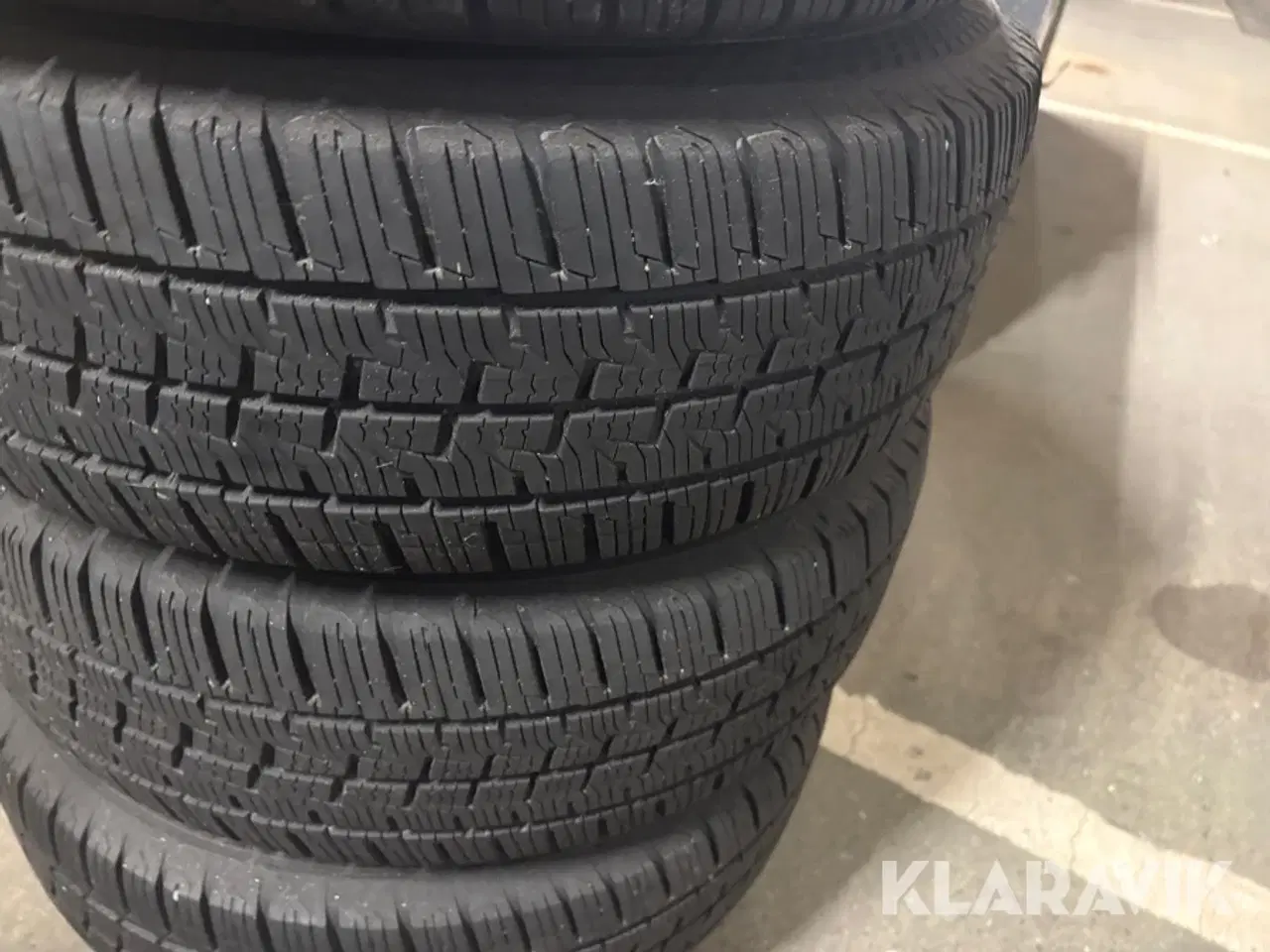 Billede 4 - Dæk med fælg Continental - 4 styks