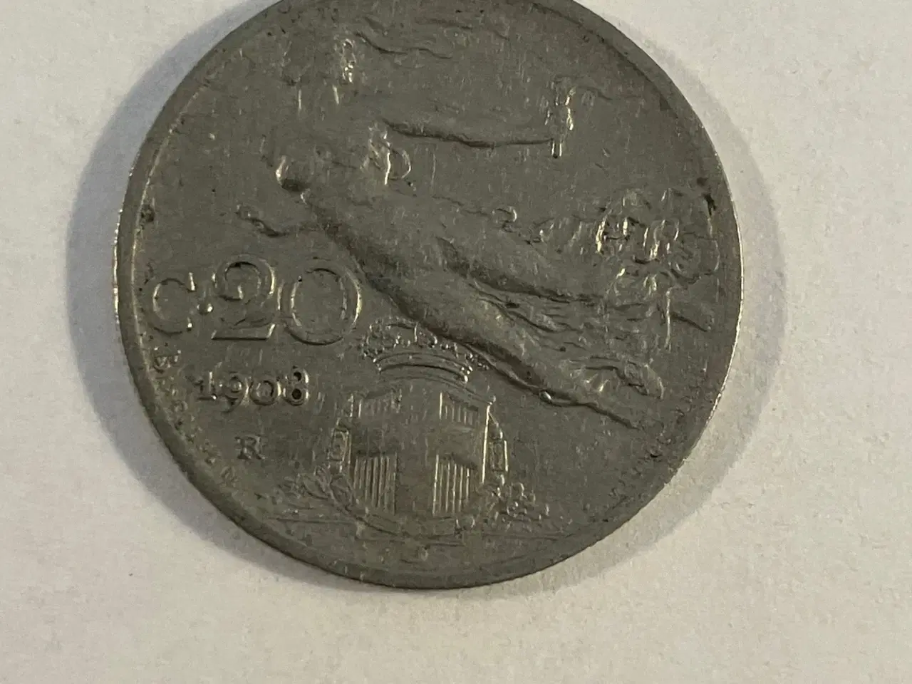 Billede 1 - 20 Centesimi Italy 1908