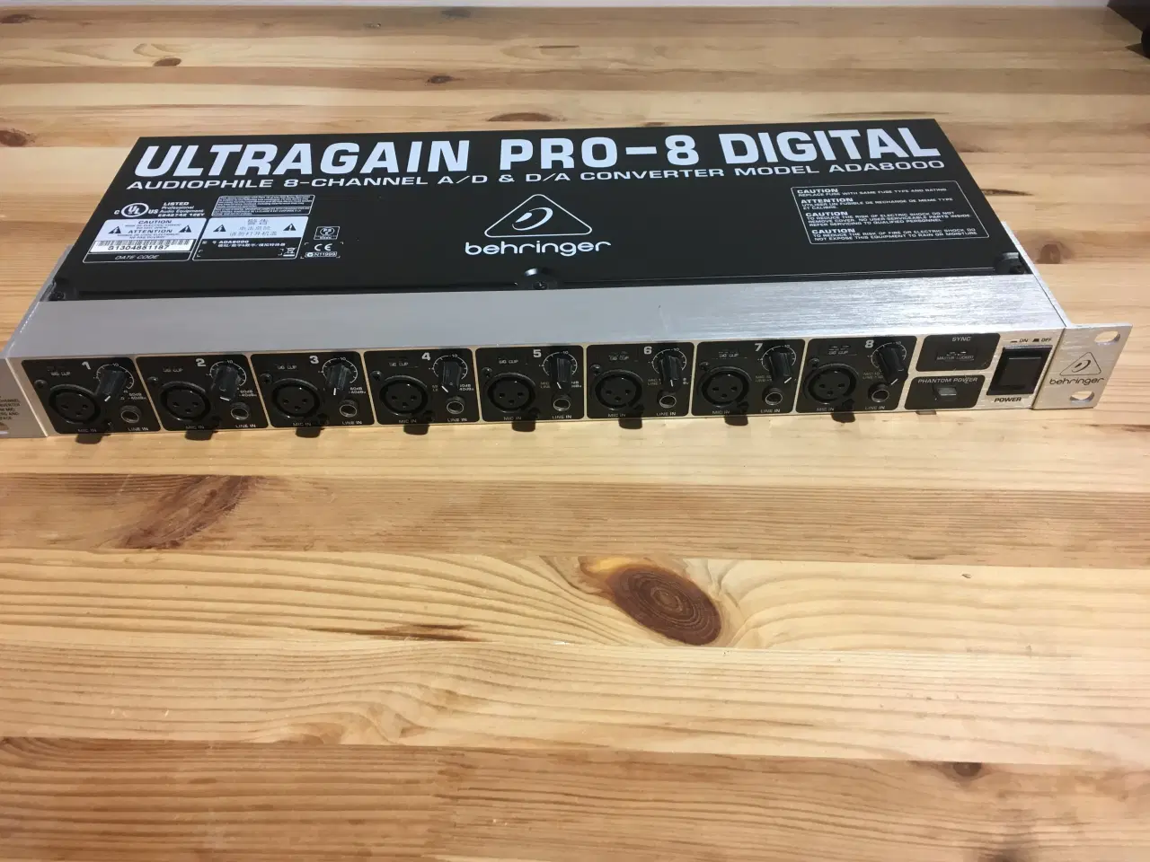 Billede 1 - Behringer Ultragain Pro-8 Digital