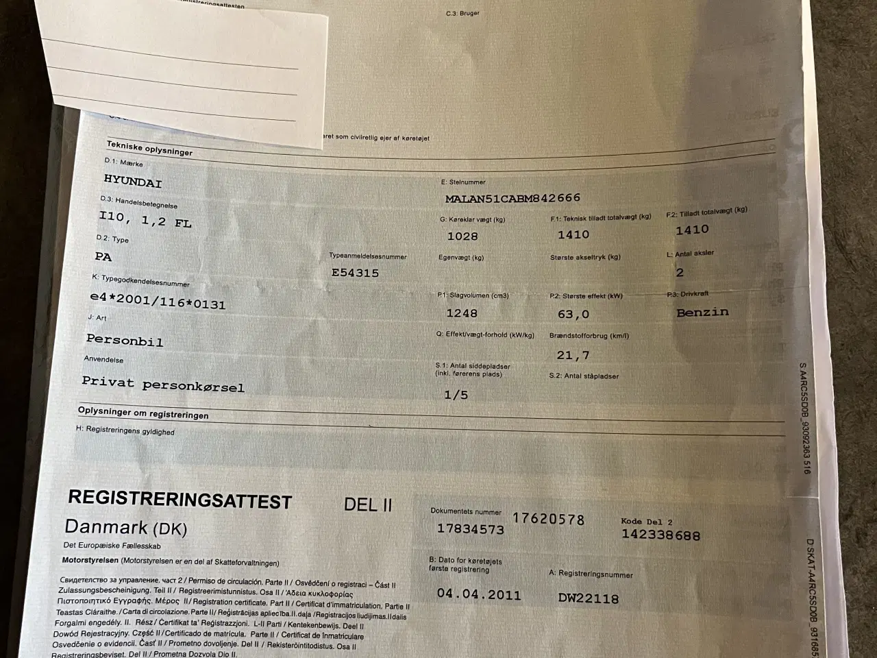 Billede 4 - Hyundai I10 1,2