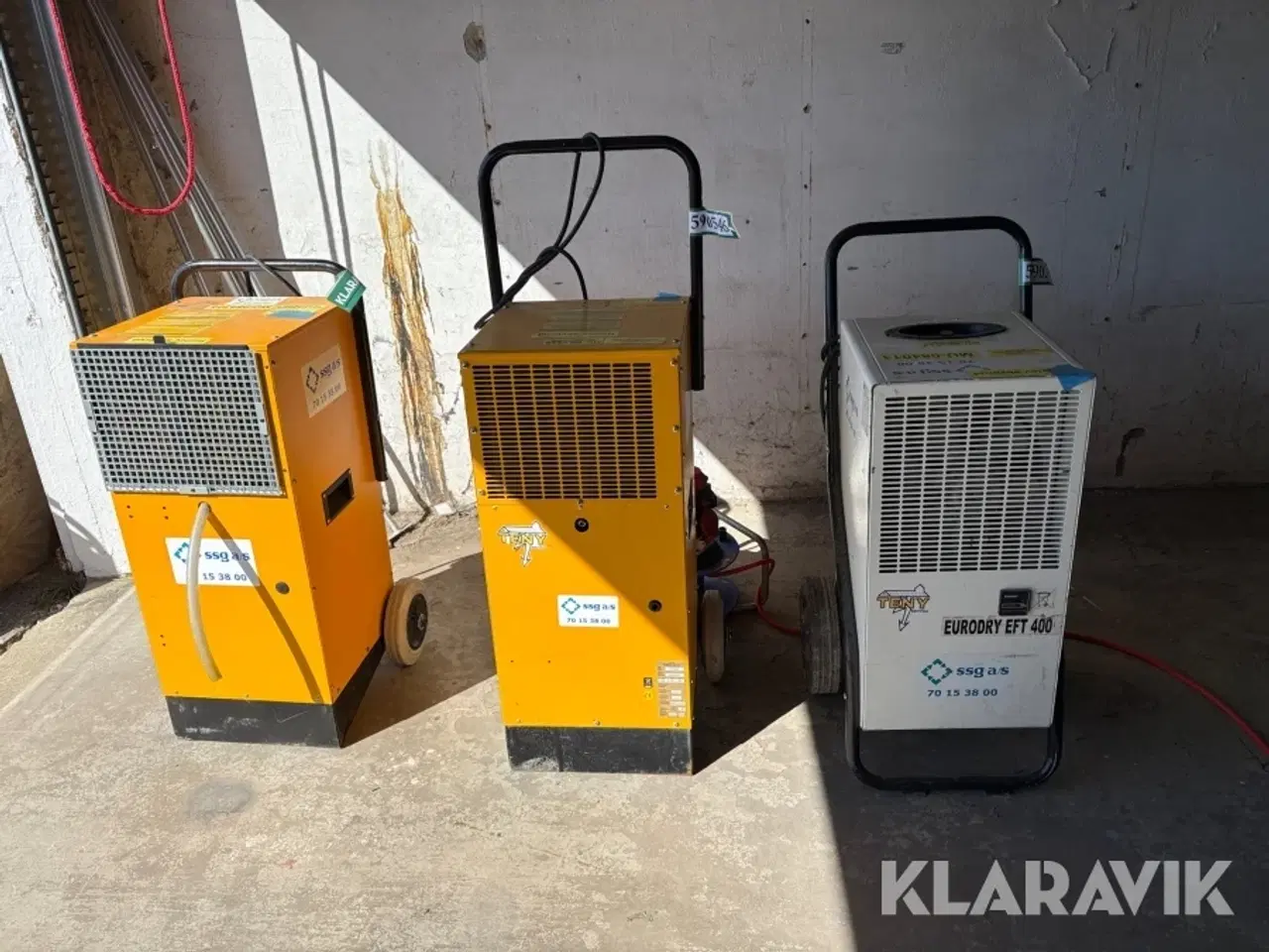 Billede 1 - Affugter Trotec, Eurodry TTK400, EFT400