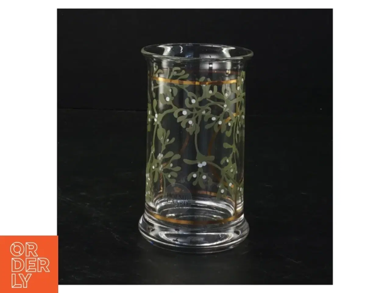 Billede 1 - Glas fra Holmegaard (str. 12 x 7 cm)