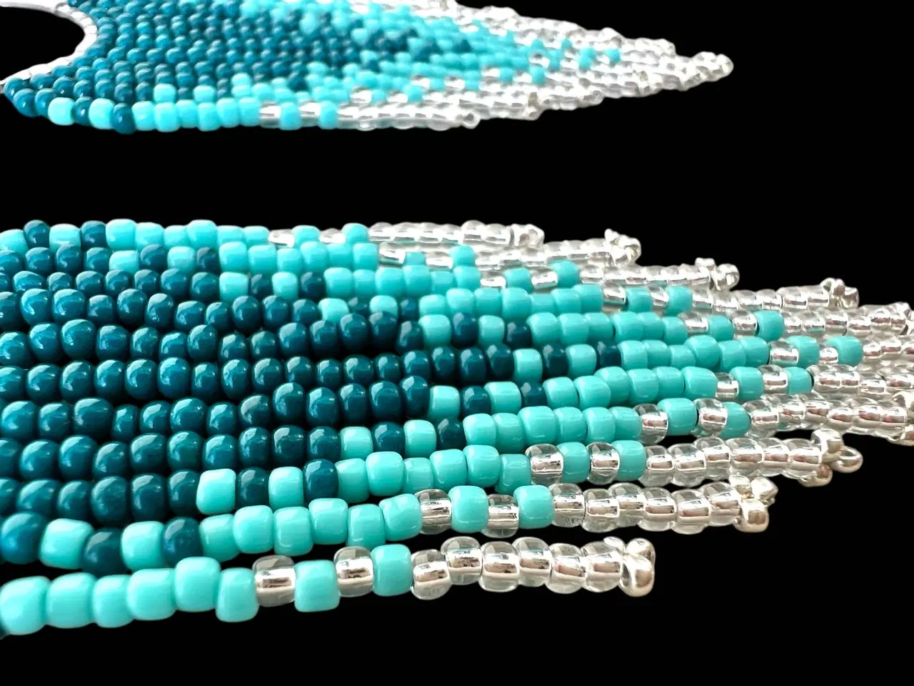 Billede 4 - Grønlandske perle øreringe