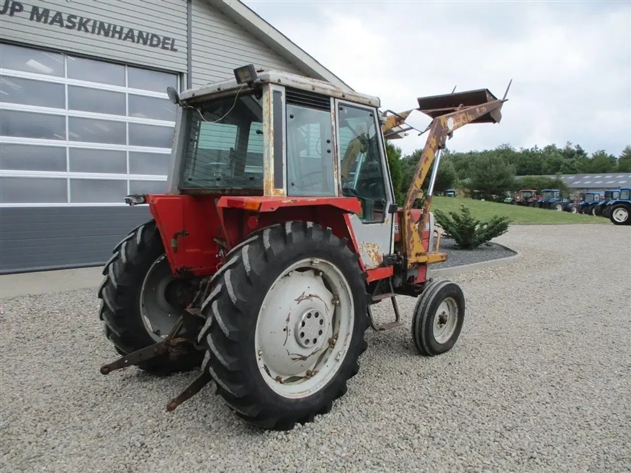 Billede 13 - Massey Ferguson 675 Speedshift med frontlæsser