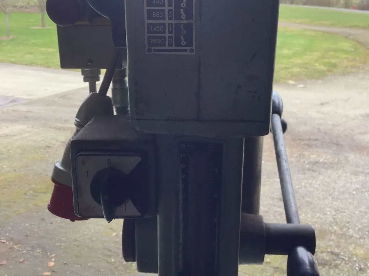 Billede 3 - Søjleboremaskine med bakgear