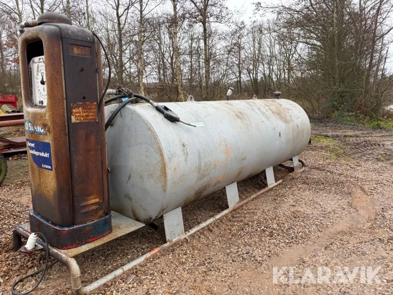 Billede 1 - Dieseltank med pumpe Herning Beholderfabrik