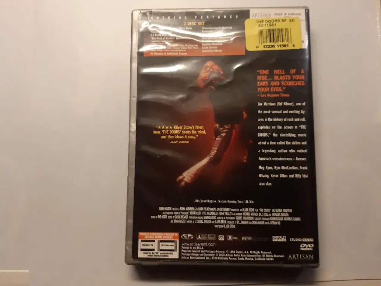 Billede 2 - The Doors DVD special edition.