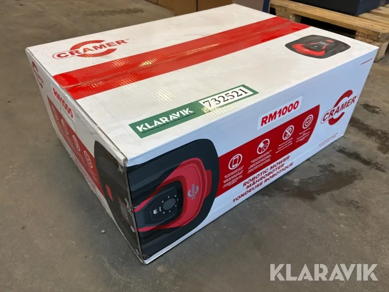 Billede 1 - Robot plæneklipper Cramer RM1000