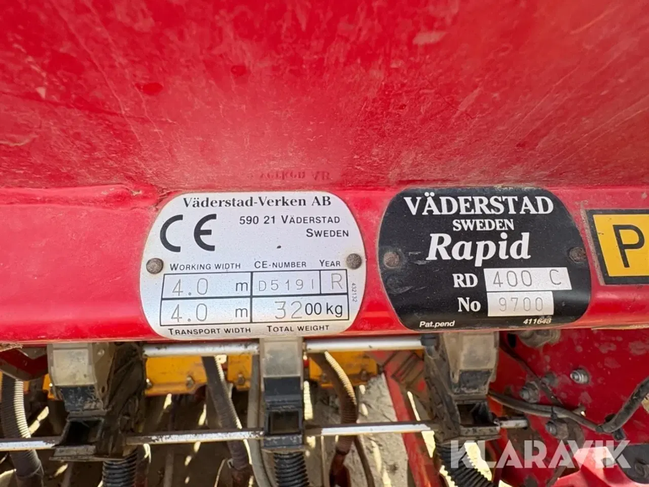 Billede 5 - Kombisåmaskine Väderstad Rapid 400C