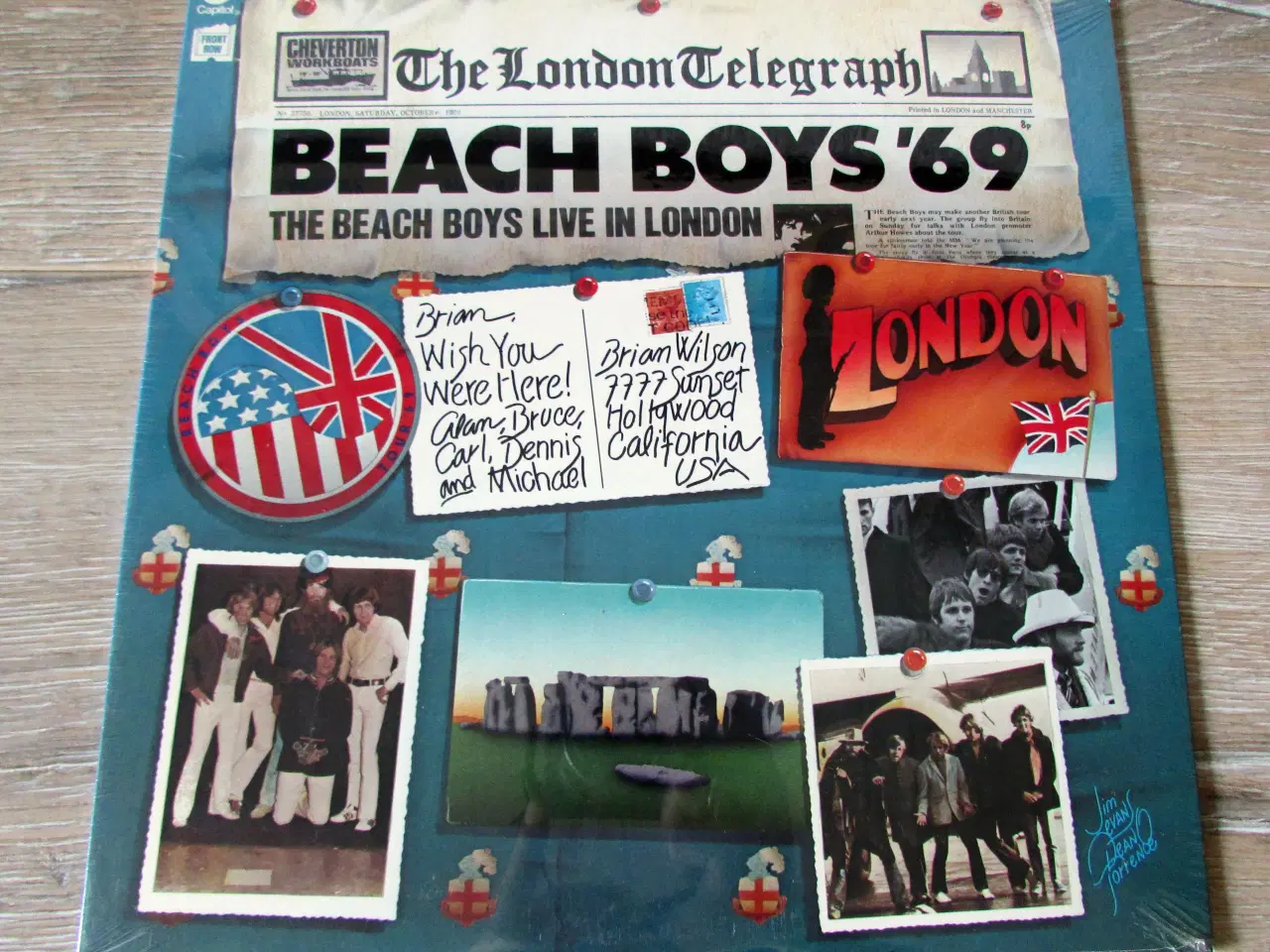 Billede 1 - THE BEACH BOYS - BEACH BOYS '69 - LIVE IN LONDON