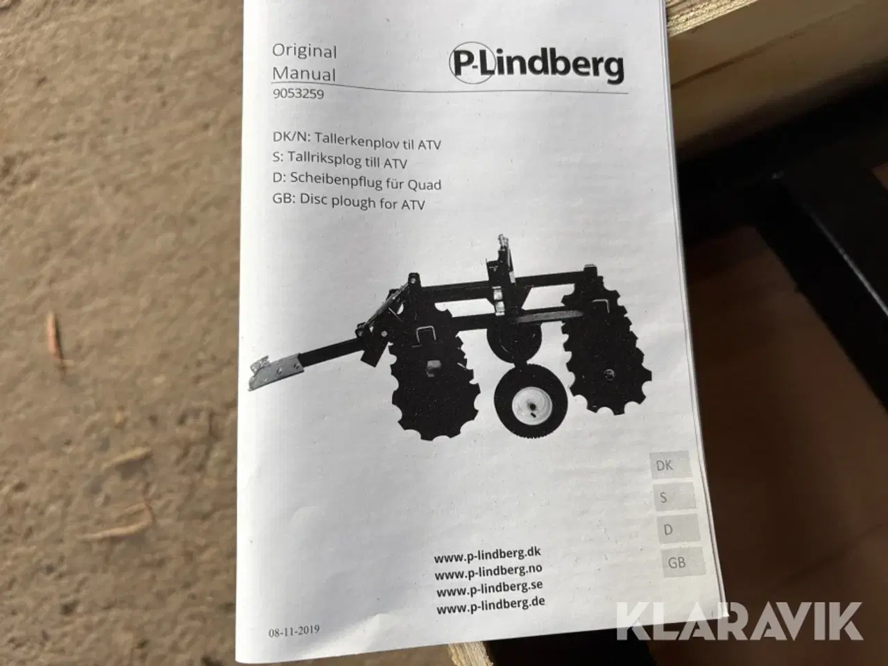 Billede 9 - Tallerkenplov P-Lindberg til ATV