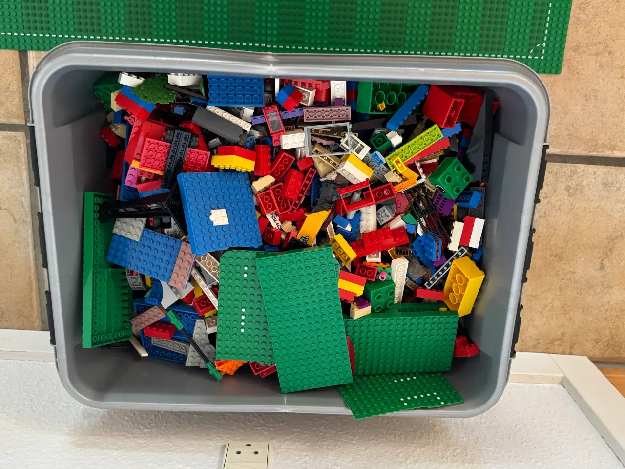 Billede 3 - Lego blandet med grøn fodboldplade