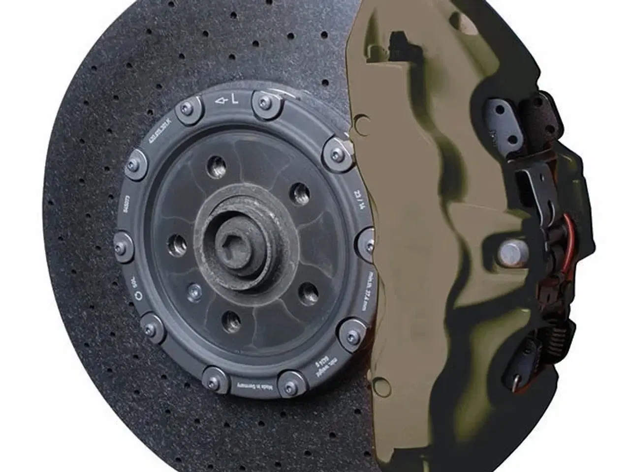 Billede 1 - Foliatec Bremsekaliberlak combat green pensel