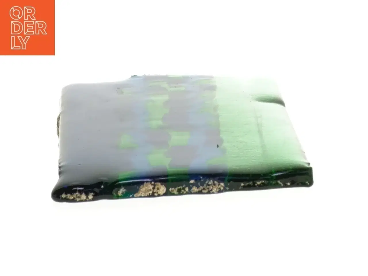 Billede 2 - Rektangulært glasdekoration (str. 20x11 cm)