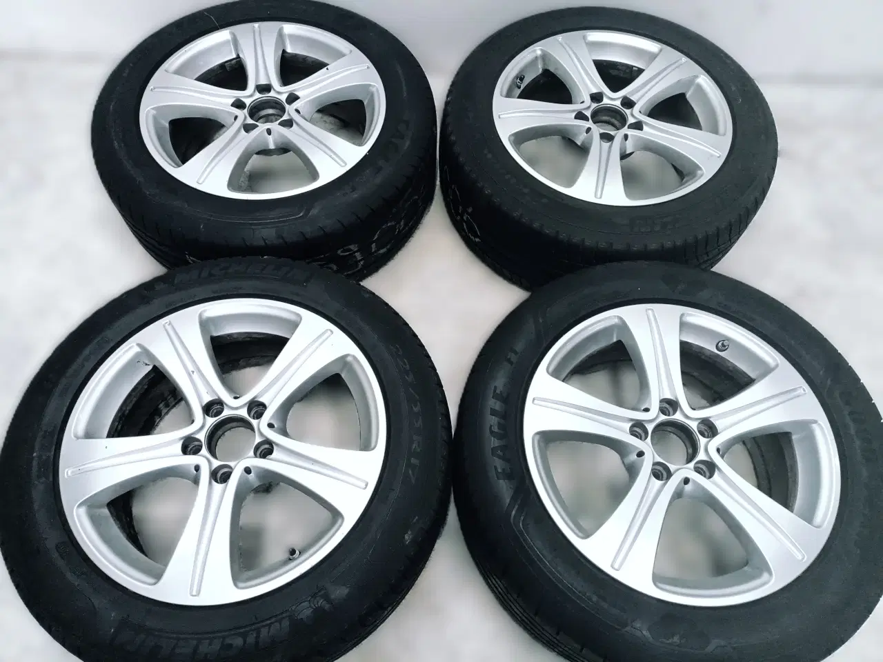 Billede 5 - 5x112 17" ET40 nav 66,6ø Mercedes sommersæt Inkl.T
