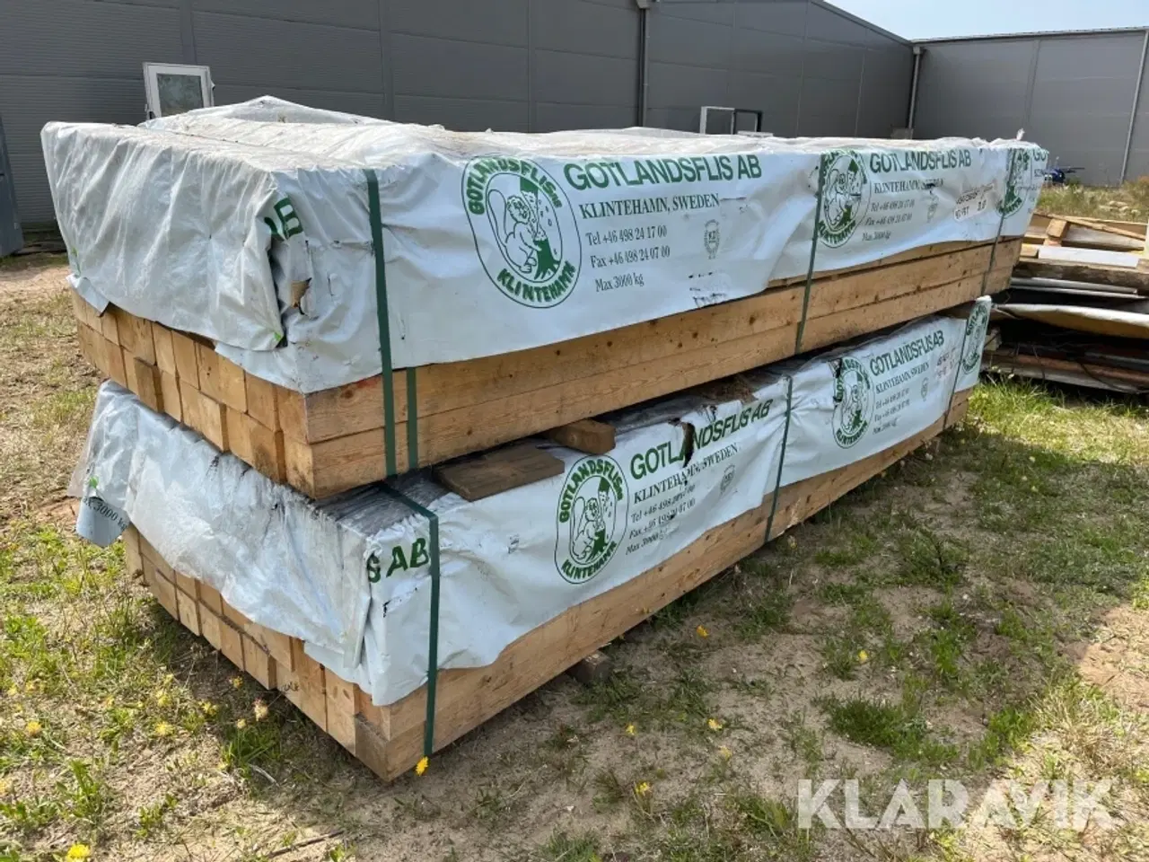 Billede 1 - Tømmer Gotlandsflis Gran 330 meter