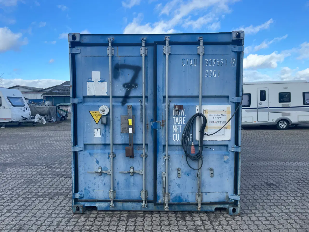 Billede 1 - 20 fods Container - ID: CRXU 309581-9