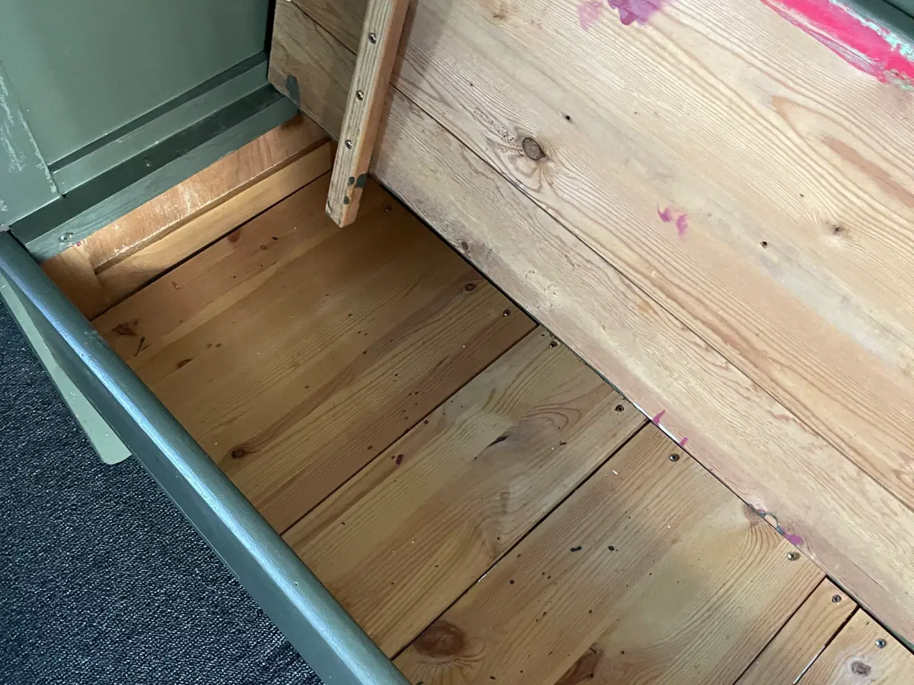 Billede 6 - Charmerende gammel entremøbel / bænk