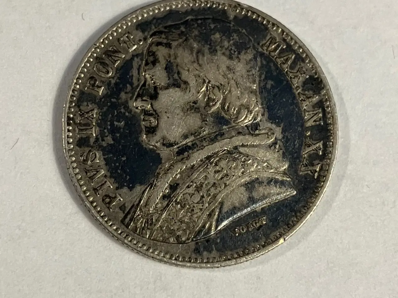 Billede 2 - 20 Baiocchi 1865 - Papal States