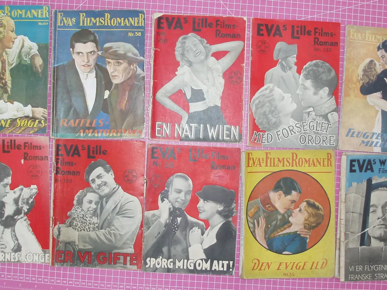 Billede 1 - Evas Films Romaner