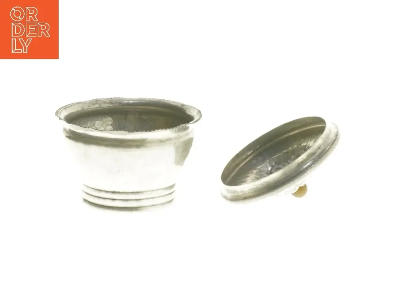 Billede 2 - Dekorativ krukke med låg (str. 7 cm)