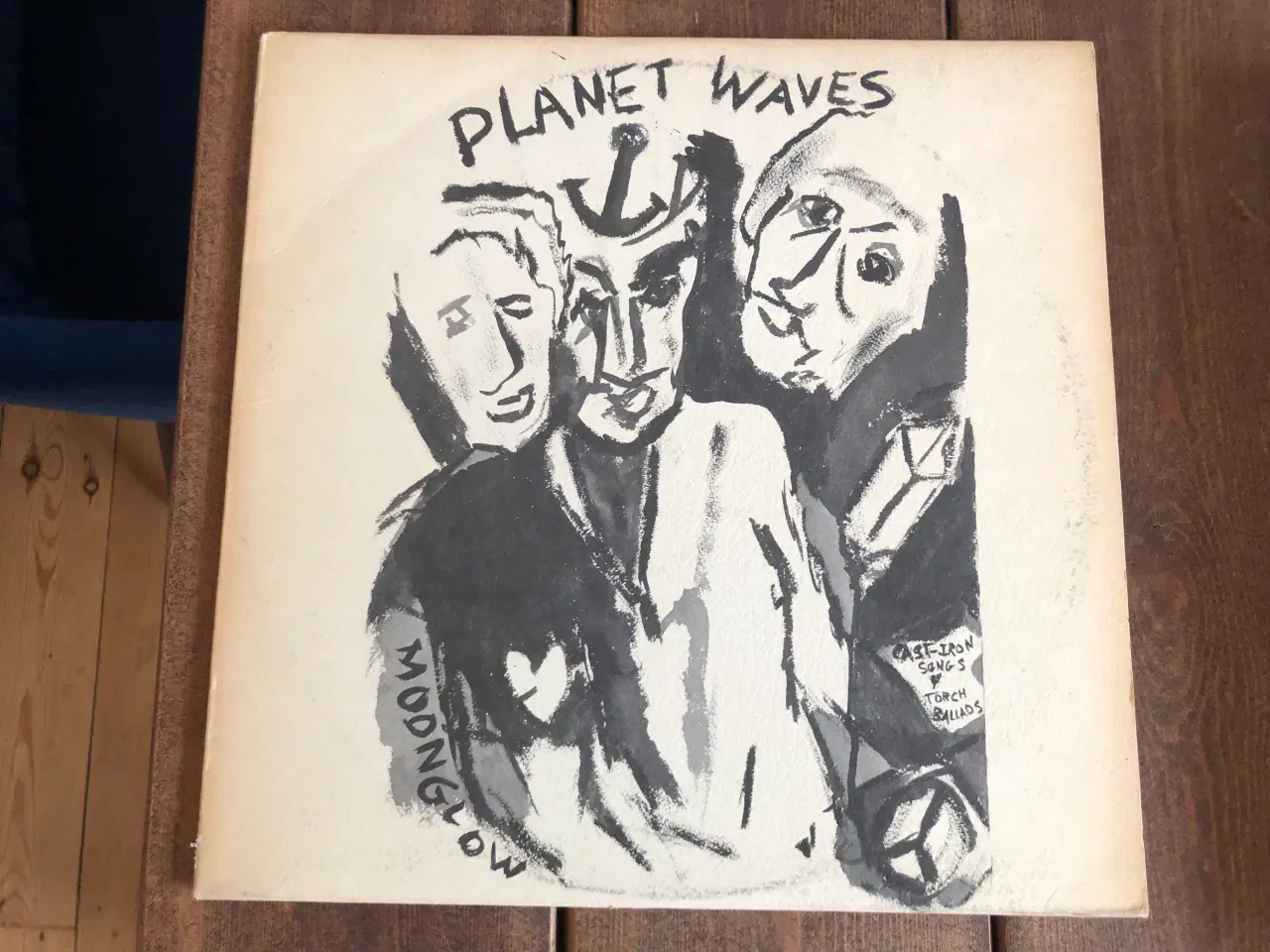 Billede 1 - Lp. Bob Dylan. Planet waves. VG+/VG+