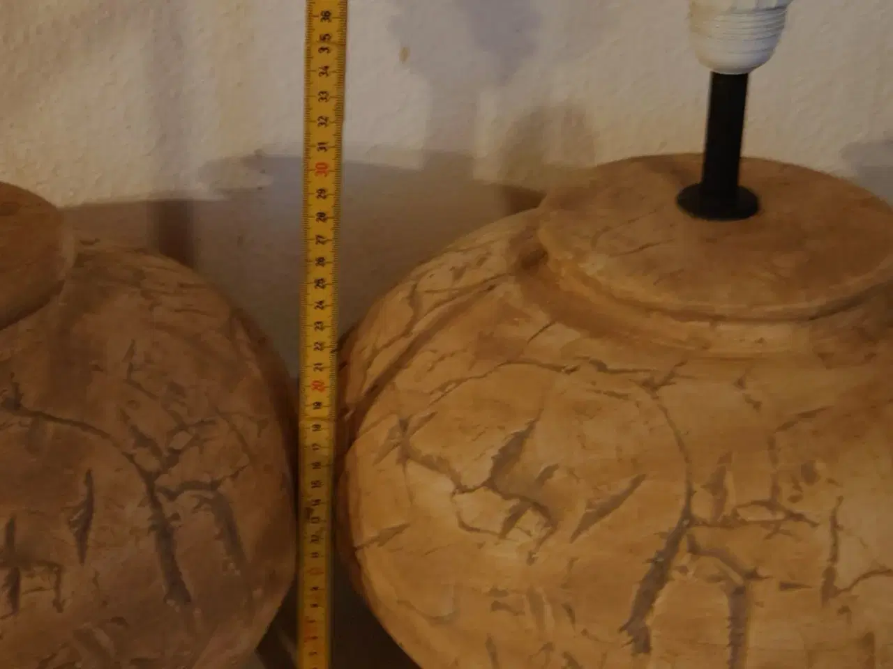 Billede 3 - 2 fede keramik lamper