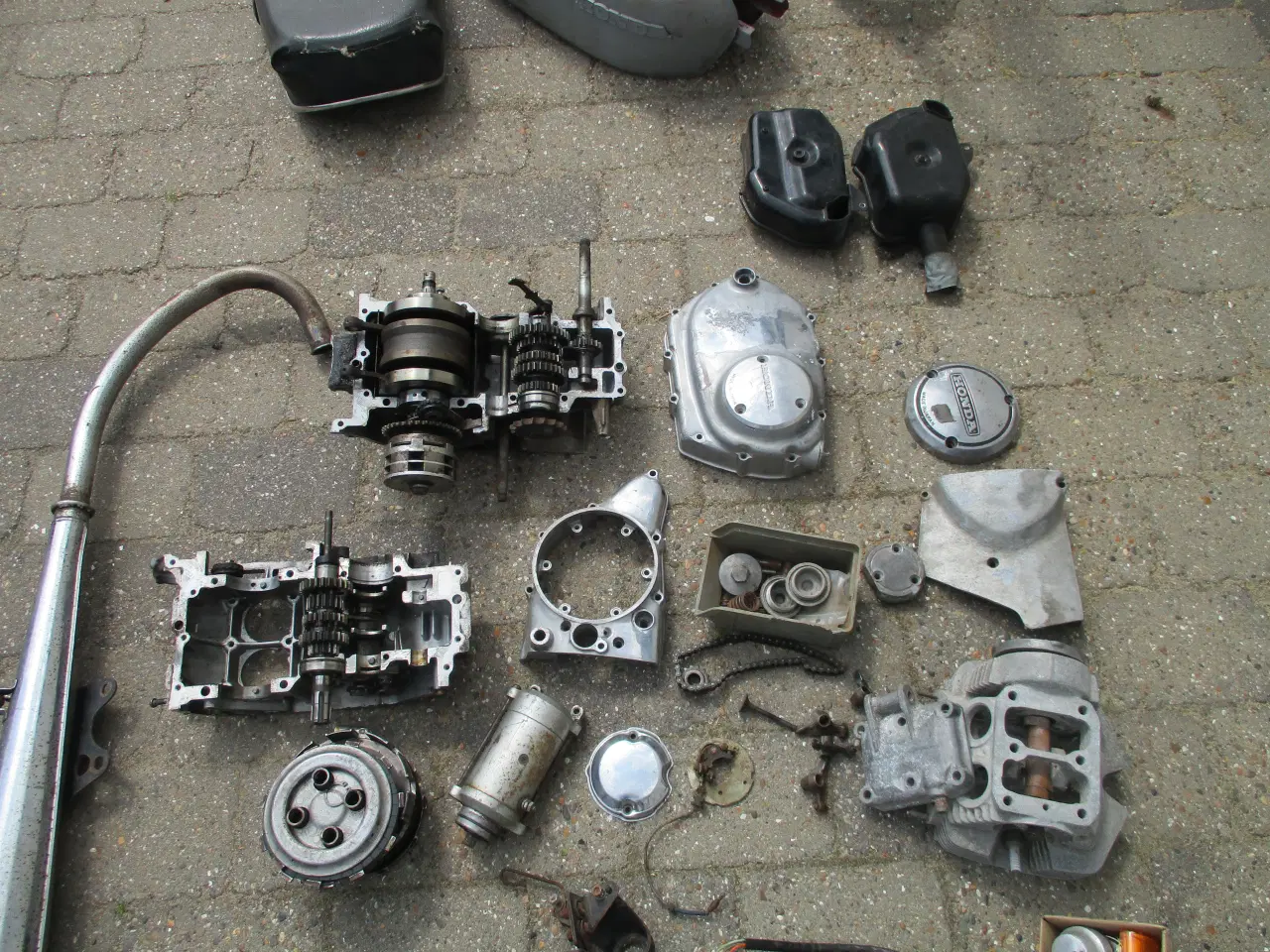 Billede 8 - Honda CB 125 Twin Stel og mange dele
