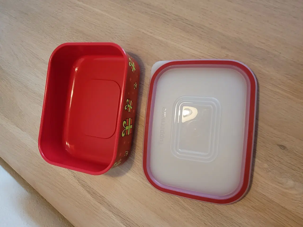 Billede 2 - Tupperware tæt Optimum jule bøtte